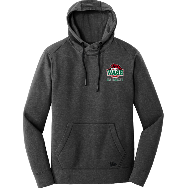 Wash U New Era Tri-Blend Fleece Pullover Hoodie