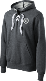 NJ Jets Lace Up Pullover Hooded Sweatshirt