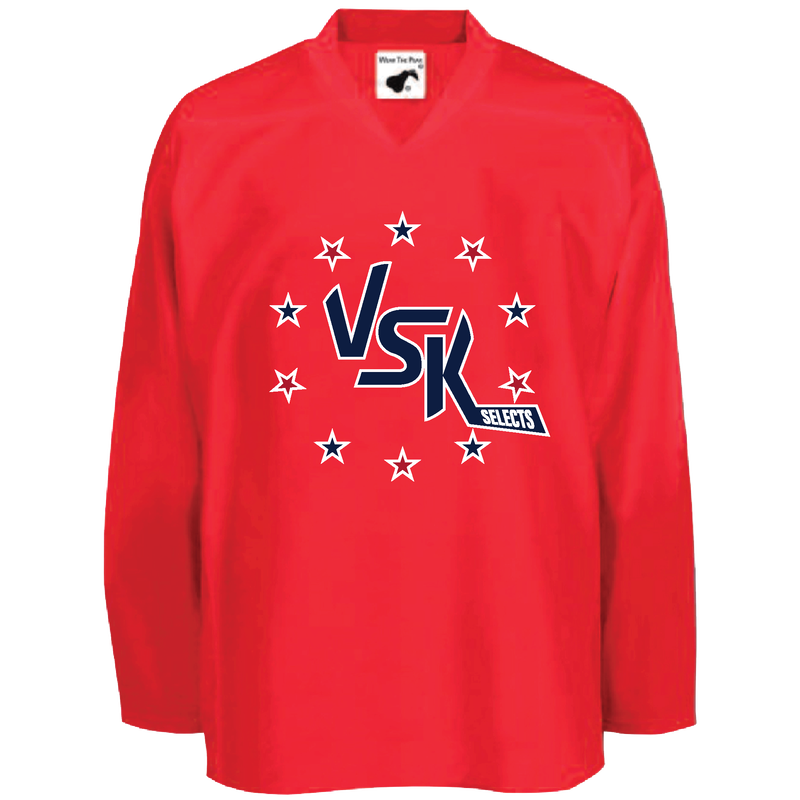 VSK Selects Adult Goalie Practice Jersey - Red