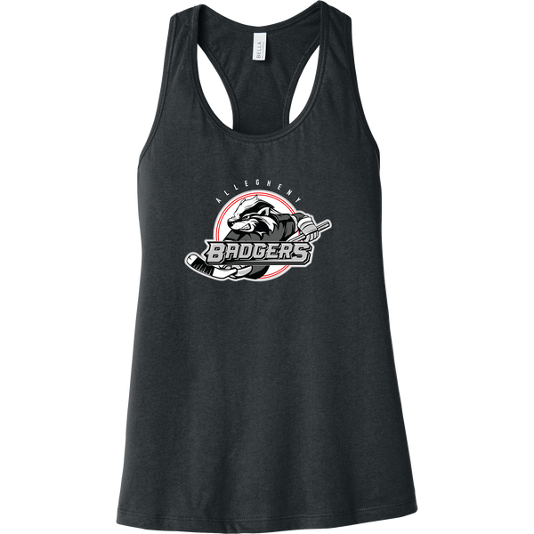 Allegheny Badgers Womens Jersey Racerback Tank